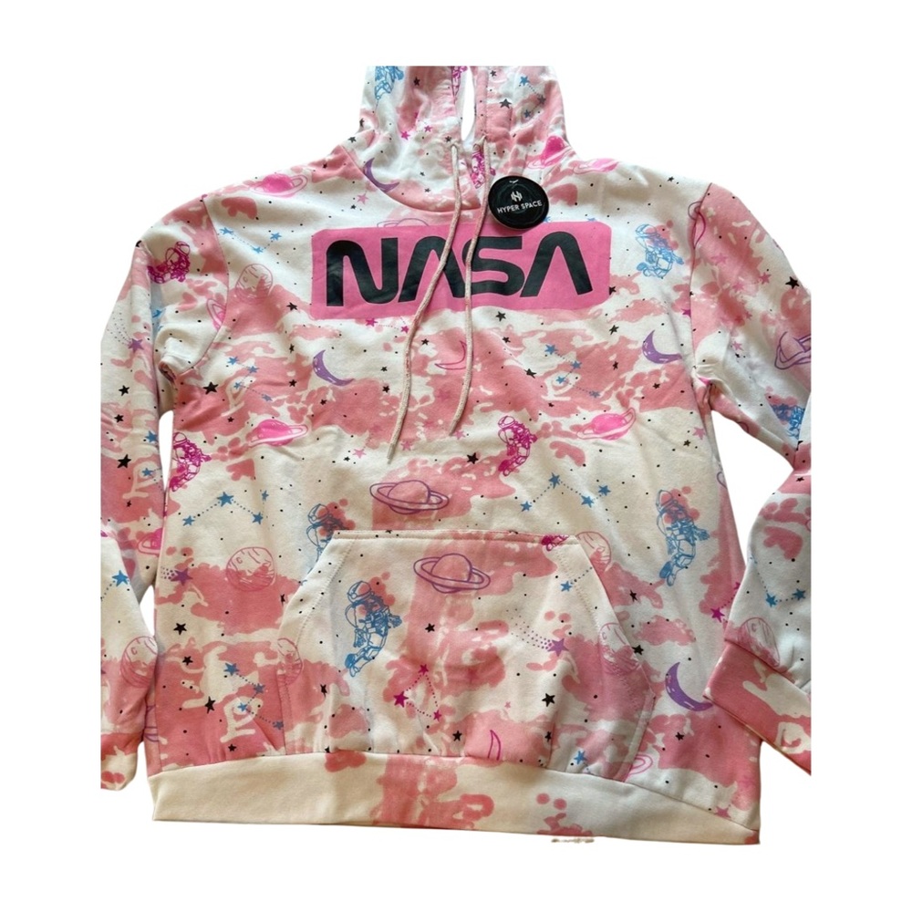 Hyper Space NASA Hoodie HTF Size L ⭐️🌙🧑🏻‍🚀 - Picture 2 of 13
